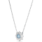 Swarovski Sunshine Pendant - Blue #3