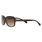 Coach L087 Blair Sunglasses - Acetate Dark Tortoise Frames and Brown Gradient Lens #3
