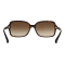 Coach L087 Blair Sunglasses - Acetate Dark Tortoise Frames and Brown Gradient Lens #5
