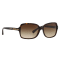 Coach L087 Blair Sunglasses - Acetate Dark Tortoise Frames and Brown Gradient Lens #6