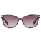 Coach L109 Cat Eye Sunglasses - Confetti Purple Frame and Purple Gradient Lens #2