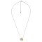 Michael Kors Mercer Tri-Tone Ring Pendant Necklace #2