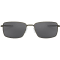 Oakley Square Wire™ Sunglasses - Carbon Frame/Grey Polarized Lenses #2