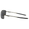 Oakley Square Wire™ Sunglasses - Carbon Frame/Grey Polarized Lenses #4