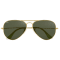 Ray-Ban Aviator Classic Sunglasses - Polished Gold/Gold Green Classic G-15 #2