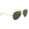 Ray-Ban Aviator Classic Sunglasses - Polished Gold/Gold Green Classic G-15 #4