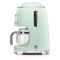 SMEG 50's Retro Style Aesthetic Drip Coffee Machine - Pastel Green #2