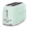 SMEG 50's Retro Style Aesthetic 4-Slice Toaster - Pastel Green #2