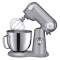 Batteur sur socle de 5,5 pintes de CuisinartMD - Argent - avec machine à desserts glacés aux fruits et à crème glacée Precision Master de CuisinartMD #4