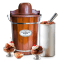 Nostalgia™ 6-Quart Wood Bucket Electric Ice Cream Maker #1