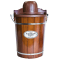 Nostalgia™ 6-Quart Wood Bucket Electric Ice Cream Maker #2