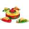 Nostalgia™ Taco Tuesday Heated Lazy Susan Taco Bar #1