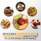 Nostalgia™ Taco Tuesday Heated Lazy Susan Taco Bar #3