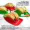 Nostalgia™ Taco Tuesday Heated Lazy Susan Taco Bar #5