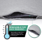 Hush® 2-in-1 Weighted Blanket Bundle: Summer & Winter - Charcoal Grey - Queen 80 x 87 - 25lb #3