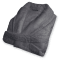 Cuddle Down Portofino 100% Zero Twist Cotton Terry Robe - Charcoal Grey - One Size - Ladies