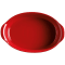 Emile Henry Au Four Ultime Oval 2-Piece Oven Baking Dish - Burgundy #4
