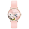 Ted Baker Phylipa Flowers Stainless Steel Quartz Leather Strap Womens Watch - Pink #1