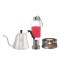 Grosche Marrakesh Pour Over Kettle Cairo Teapot Warmer and Red Marino Tea Infuser Bottle