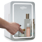 Koolatron Mirrored LED Cooler/Fridge for Cosmetics, Beverages, Food, or Medicines #1