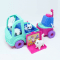 Crayola Scribble Scrubbie Pets Mobile Spa Playset and Color Wonder Magic Light Brush Bundle #4