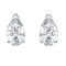 Swarovski Attract Pear Stud Pierced Earrings #1