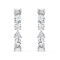 Swarovski Tennis Deluxe Mixed Pierced Earrings #1