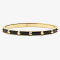 Michael Kors Studded Gold-Plated and Acetate Bangle