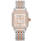 Michele Deco Madison Two-Tone 18K Pink Gold Diamond Watch #1