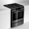 Bosch 800 Series 30'' Gas Slide-in Range - Black Stainless Steel #2