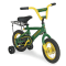 John Deere Heavy Duty 12" Bike with Adjustable Training Wheels - Green/Yellow #1