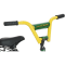 John Deere Heavy Duty 12" Bike with Adjustable Training Wheels - Green/Yellow #5