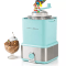 Nostalgia™ 2-Quart Ice Cream Maker with Candy Crusher - Aqua/Stainless Steel #2