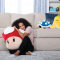 Club Mocchi-Mocchi Super Mario Mushroom Jumbo Plush Stuffed Toy #5