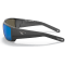 Costa® Blackfin Pro Mens Sunglasses - Matte Black/Blue Mirror #3