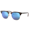 Ray-Ban Clubmaster Flash Sunglasses - Tortoise/Blue Flash #1