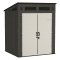 Suncast Modernist® 6ft x 5ft Storage Shed - Peppercorn #1