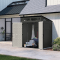 Suncast Modernist® 6ft x 5ft Storage Shed - Peppercorn #3