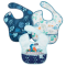 Bumkins 3-Pack SuperBib®: Hangry, Dinosaurs and Blue Tropic #1