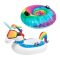 Incredible Novelties Tie Dye and Unicorn Snow Tubes Bundle