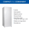 Koolatron 5.3 Cubic Feet Compact Upright Freezer – White #6