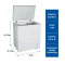 Koolatron 5.0 Cubic Feet Compact Chest Freezer #5