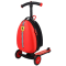 Trek Pro Ferrari 3-Wheel Folding Luggage Scooter – Red #1