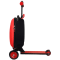 Trek Pro Ferrari 3-Wheel Folding Luggage Scooter – Red #4