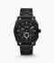 Fossil Machine Chronograph Black Stainless Steel Watch #1