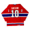 Frameworth Guy Lafleur Signed Montreal Canadiens Red CCM Pro Jersey