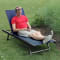 Vivere Aluminum Urban Sun Lounger Set in Navy Steel #4