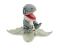 Drop n' Pop Dominion Dino- Blue & Heliball Pteranodon #4