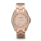 Fossil Riley Multifunction Rose-Tone Stainless Steel Watch
