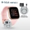 Fitbit Versa 2 Rose Gold with Pink Band with Bonus Charging Cable #6